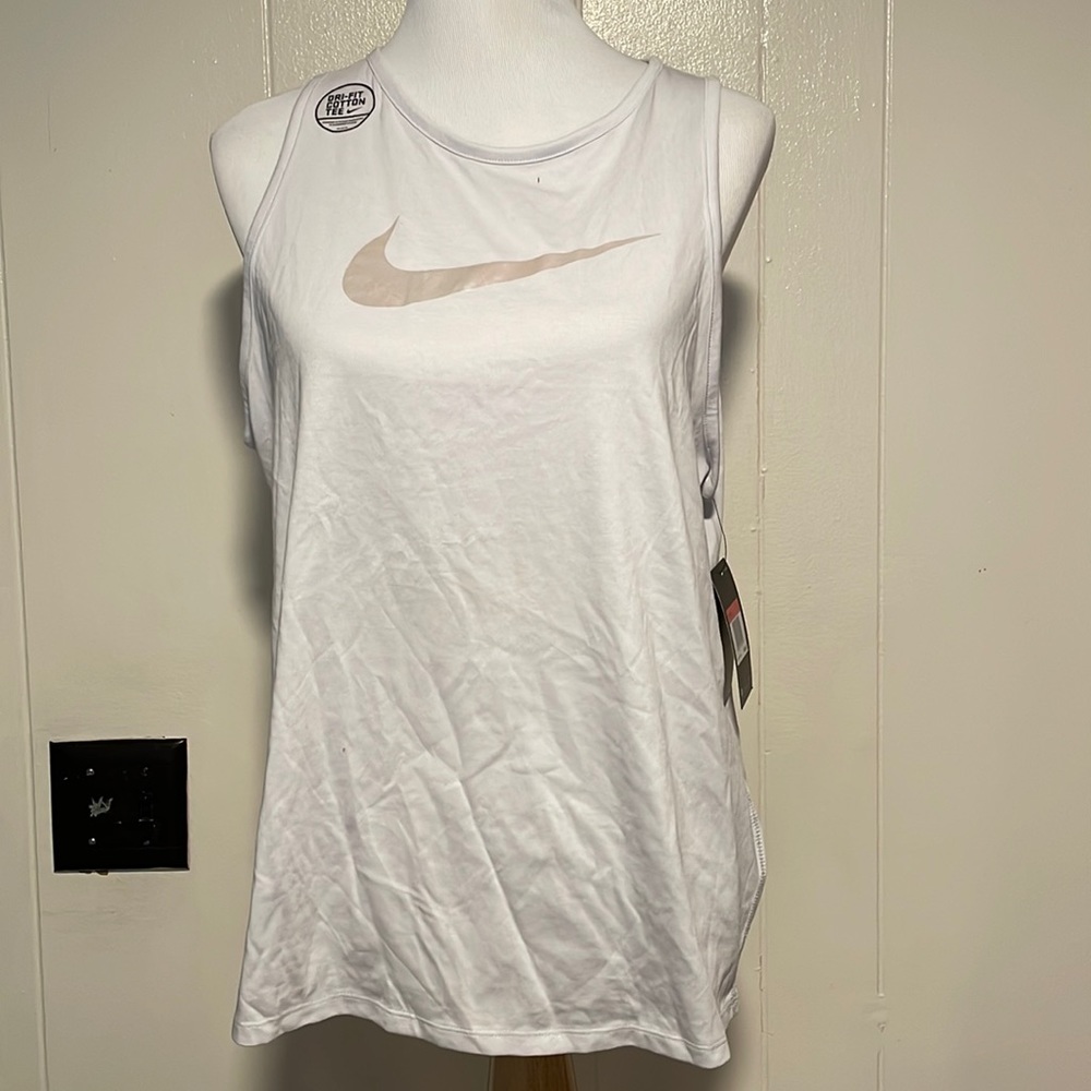 Nike dri-fit ladies training top size large
